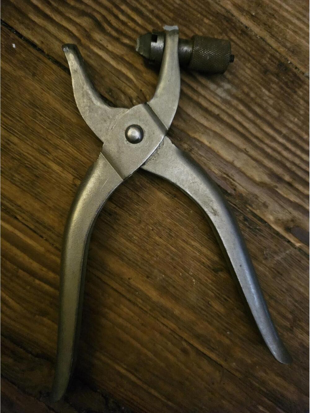 Antique Lodi Leather Punch - as shown